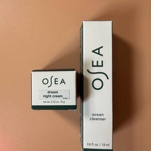 Osea bundle Dream Night Cream and Ocean Cleanser